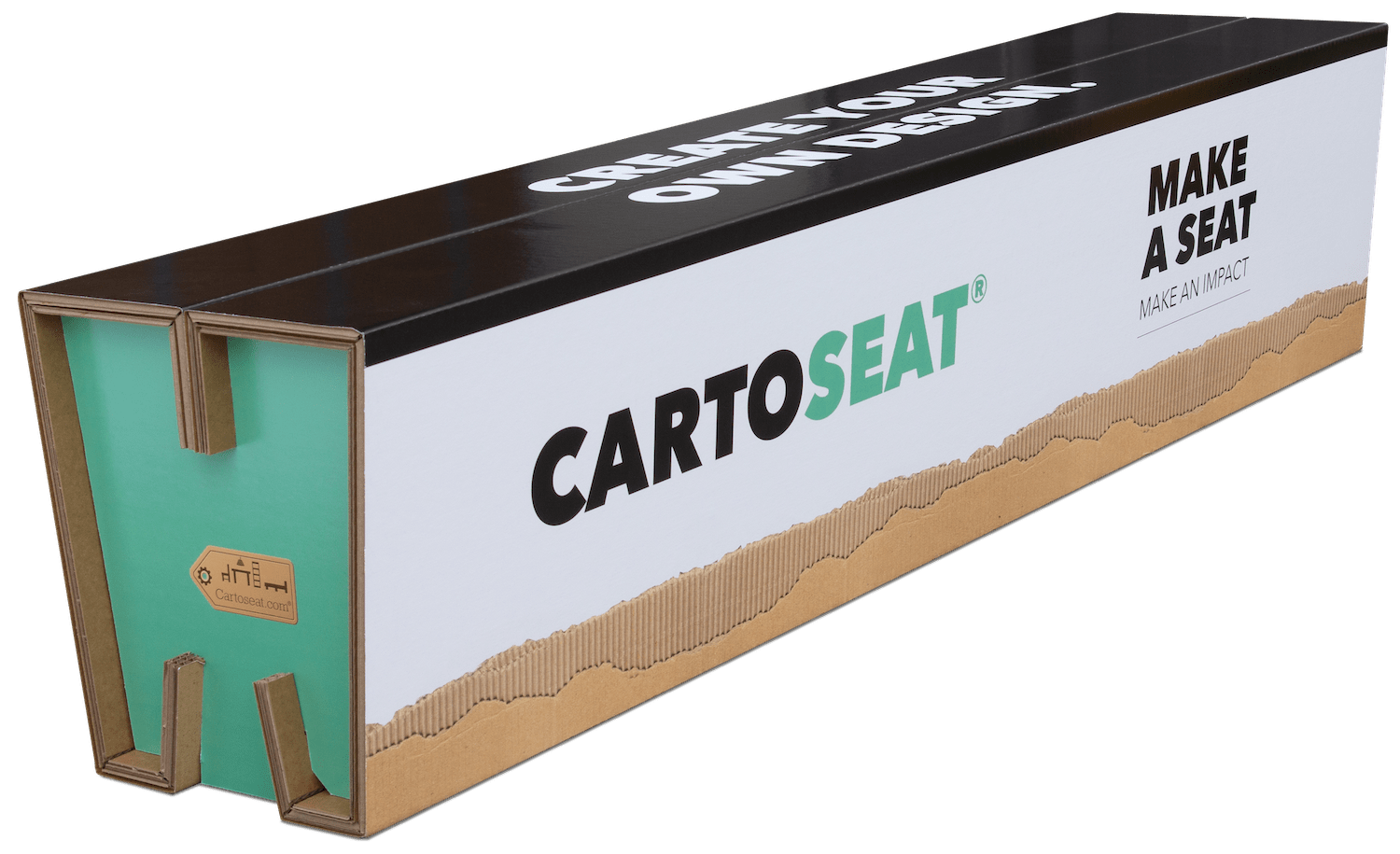 Carto Stool Fold Stretched