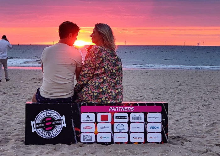 500 Event professionals op het strand van Den Haag